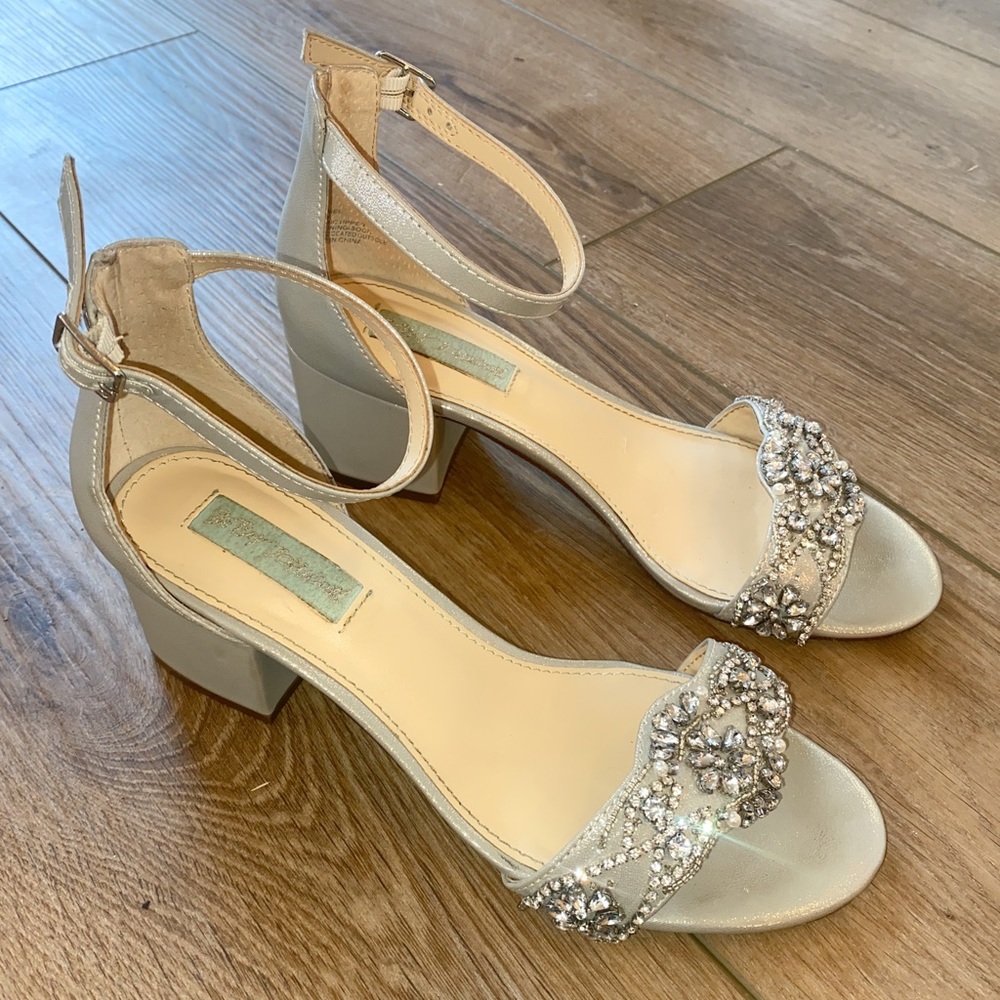Betsey Johnson Mel Sandal Wedding Heels